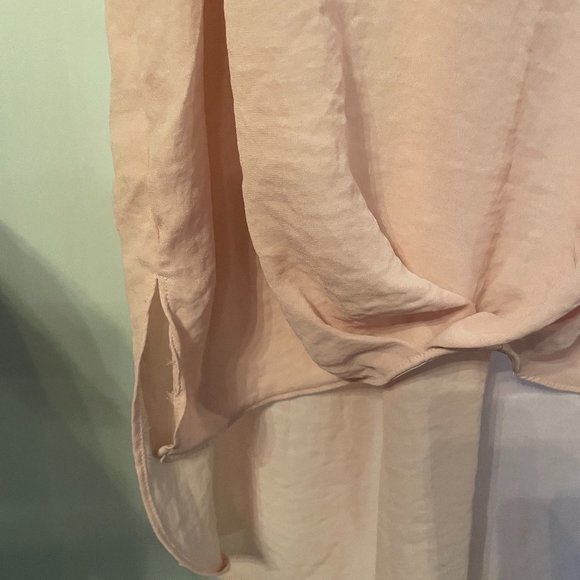 ASTR THE LABEL Blush Pink High Low Tank Top - Picture 5 of 7